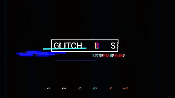 Videohive Cyber Glitch Titles | AE