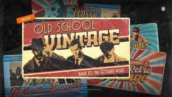 Videohive Retro Vintage Opener 59626846