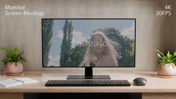 Videohive Monitor Screen Mockup 02