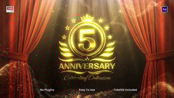 Videohive Anniversary Logo Intro