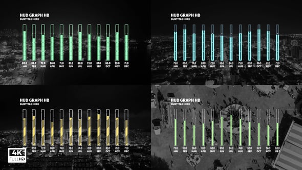 Videohive Graph Infographics