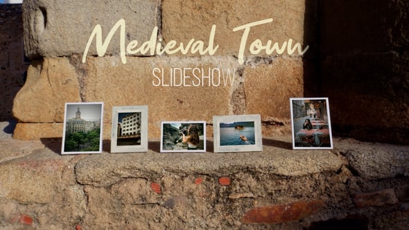 Videohive Medieval Town Slideshow