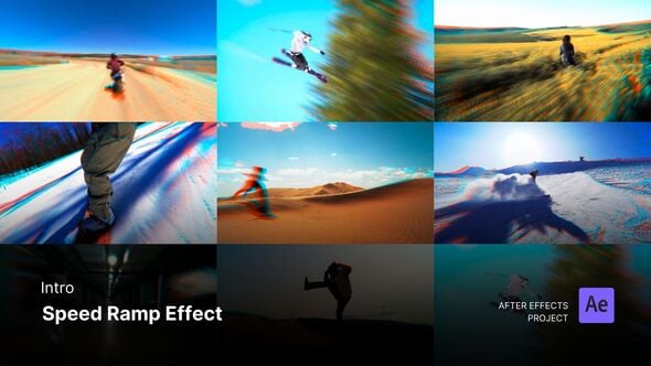 Videohive Intro – Speed Ramp Effect After Effects Templates