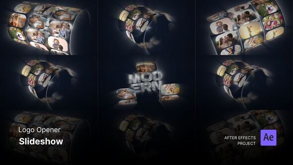 Videohive Logo Opener – Slideshow After Effects Template