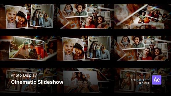 Videohive Photo Display – Cinematic Slideshow After Effects Project Files