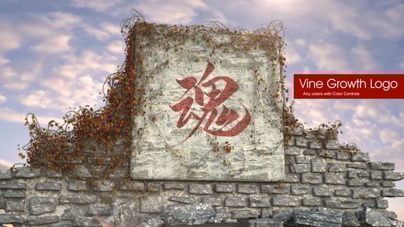 Videohive Vine Growth Logo