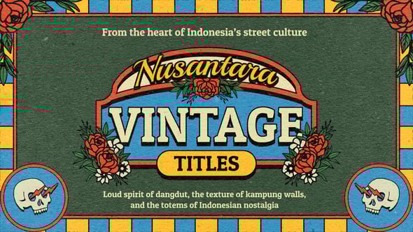 Videohive Nusantara Vintage Titles