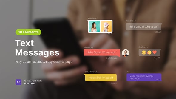 Videohive Text Messages 59252147