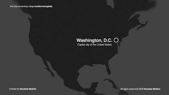 Videohive Vox Map Documentary