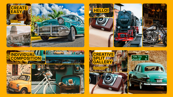 Videohive Multiframe Slideshow 58795549