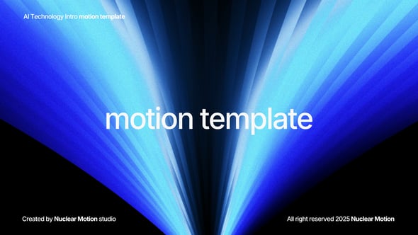 Videohive AI Technology Intro 2