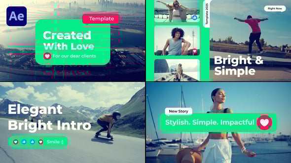 Videohive Social Media Intro 59287123
