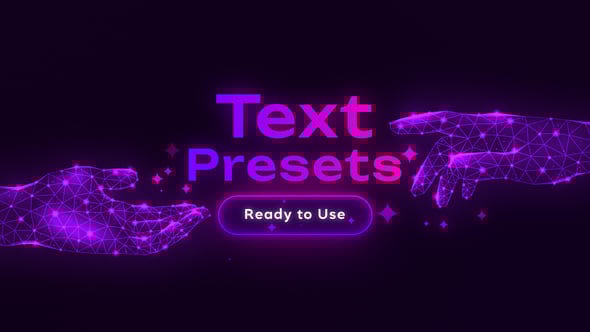 Videohive Text Presets – Modern Pack