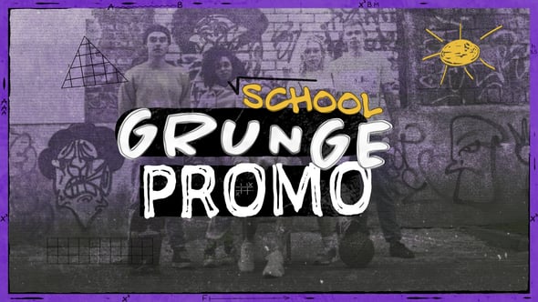 Videohive School Grunge Promo
