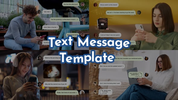 Videohive Text Message 59092398