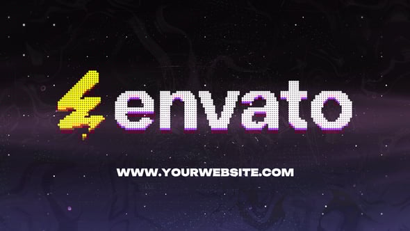 Videohive Pixel Glitch Logo 59373377