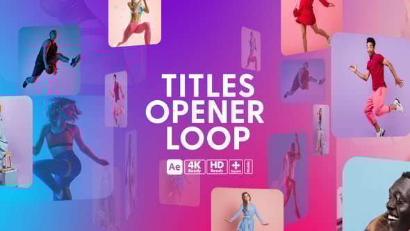 Videohive Titles Opener Loop