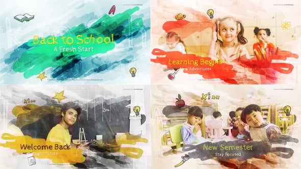 Videohive Back to School Opener 59268458