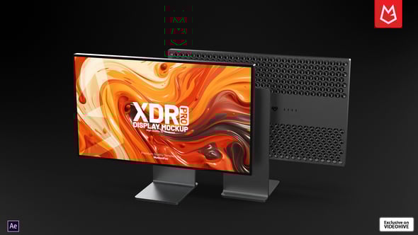 Videohive Dynamic Pro Display XDR Website Presentation