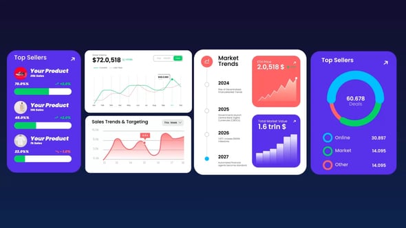 Videohive Chart & Number Infographic