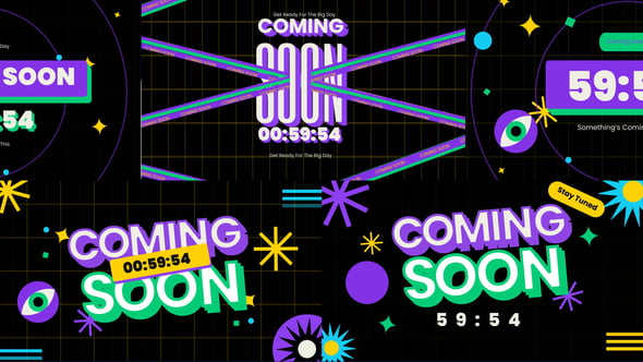 Videohive Coming Soon & Counting Down