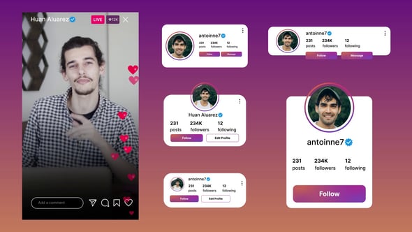 Videohive Instagram UI Elements Pack