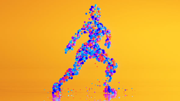 Videohive Colorful Dance Animation