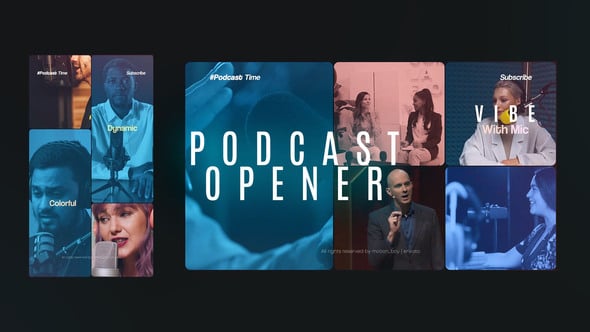 Videohive Podcast Opener 59321887