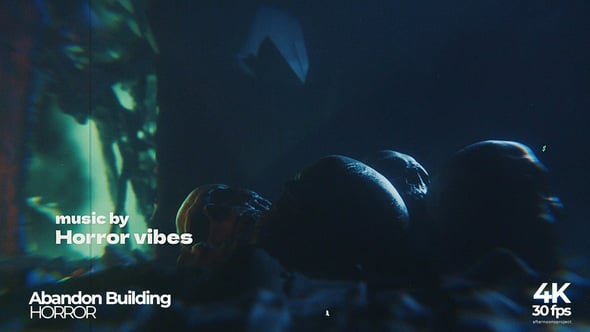 Videohive Abandon Horror Building Opener