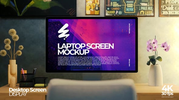Videohive Desktop Screen Display