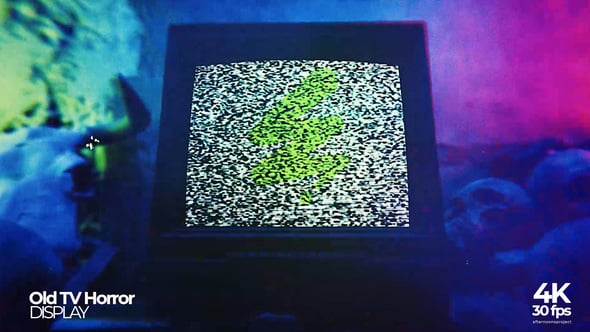 Videohive Horror Old TV