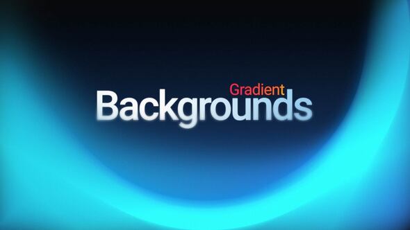 Videohive Gradient Backgrounds 60127608