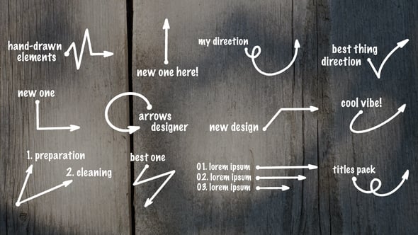 Videohive Arrows Call Out Titles