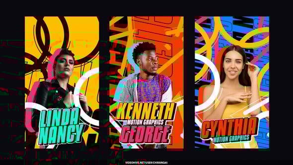 Videohive Animated Motion Poster Stories