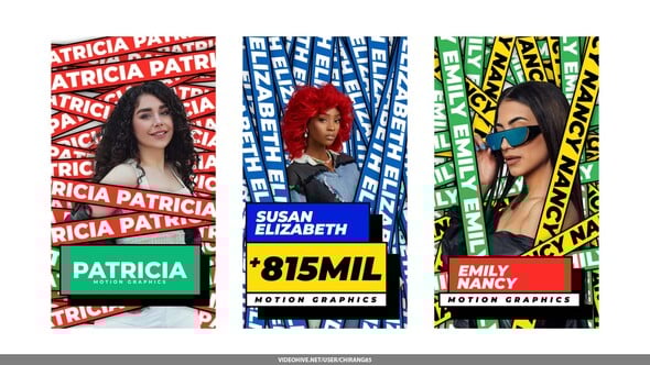 Videohive Type Seamless Stories