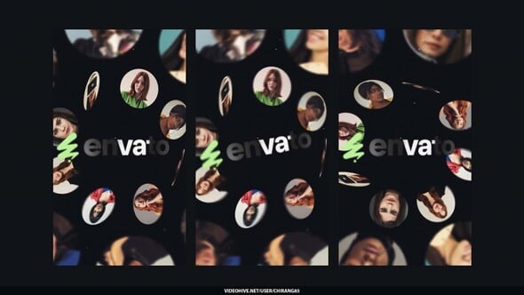 Videohive Photo Circle Teaser Stories