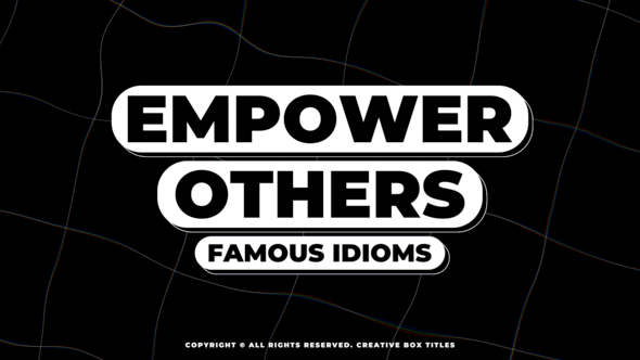 Videohive Creative Box Titles | AE