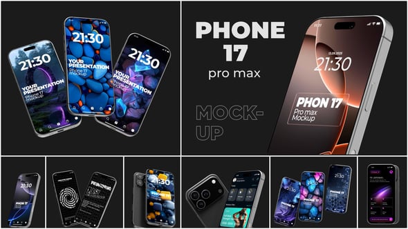 Videohive Phone 17 Pro Max Mockup