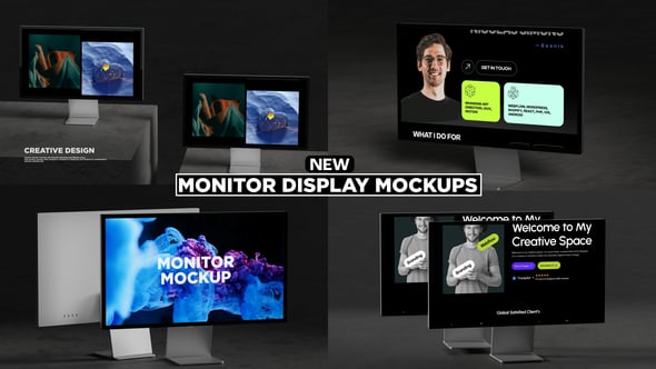 Videohive Monitor Mockup | Web Promo!