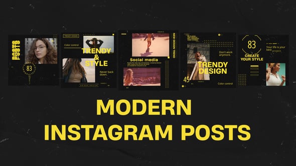 Videohive Modern Instagram Posts