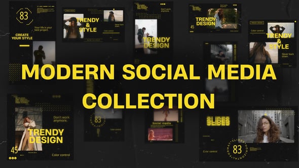 Videohive Modern Social Media Collection