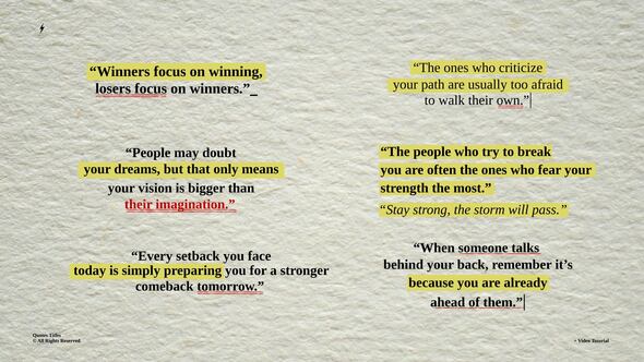 Videohive Quotes Text AE