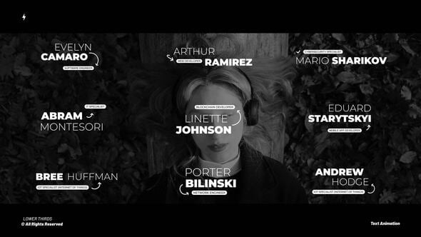 Videohive Lower Thirds | After Effects 59652543