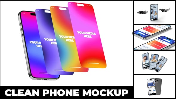 Videohive Phone Mockup | Mobile App promo!
