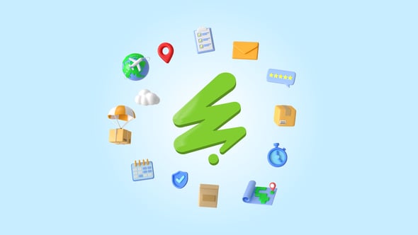 Videohive Delivery 3D Logo