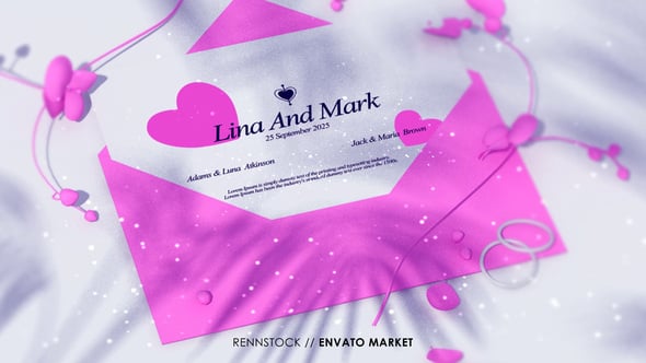 Videohive Wedding Invitation 59703940
