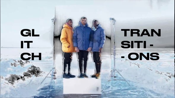 Videohive Burnout Glitch Transitions