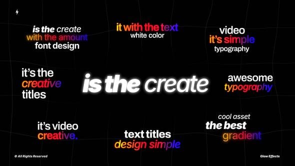 Videohive Text Animation | After Effects 59655293