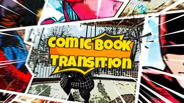 Videohive Comic Book Transitions