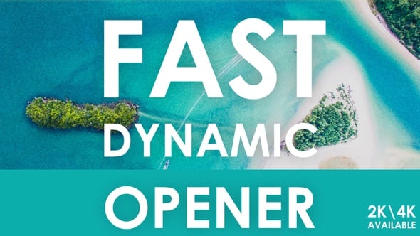 Videohive Fast Dynamic Opener 20424655